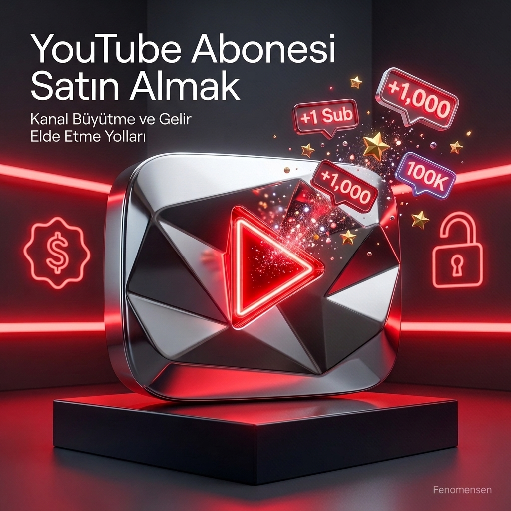 YouTube Abone Satın Al - Güvenli ve Hızlı