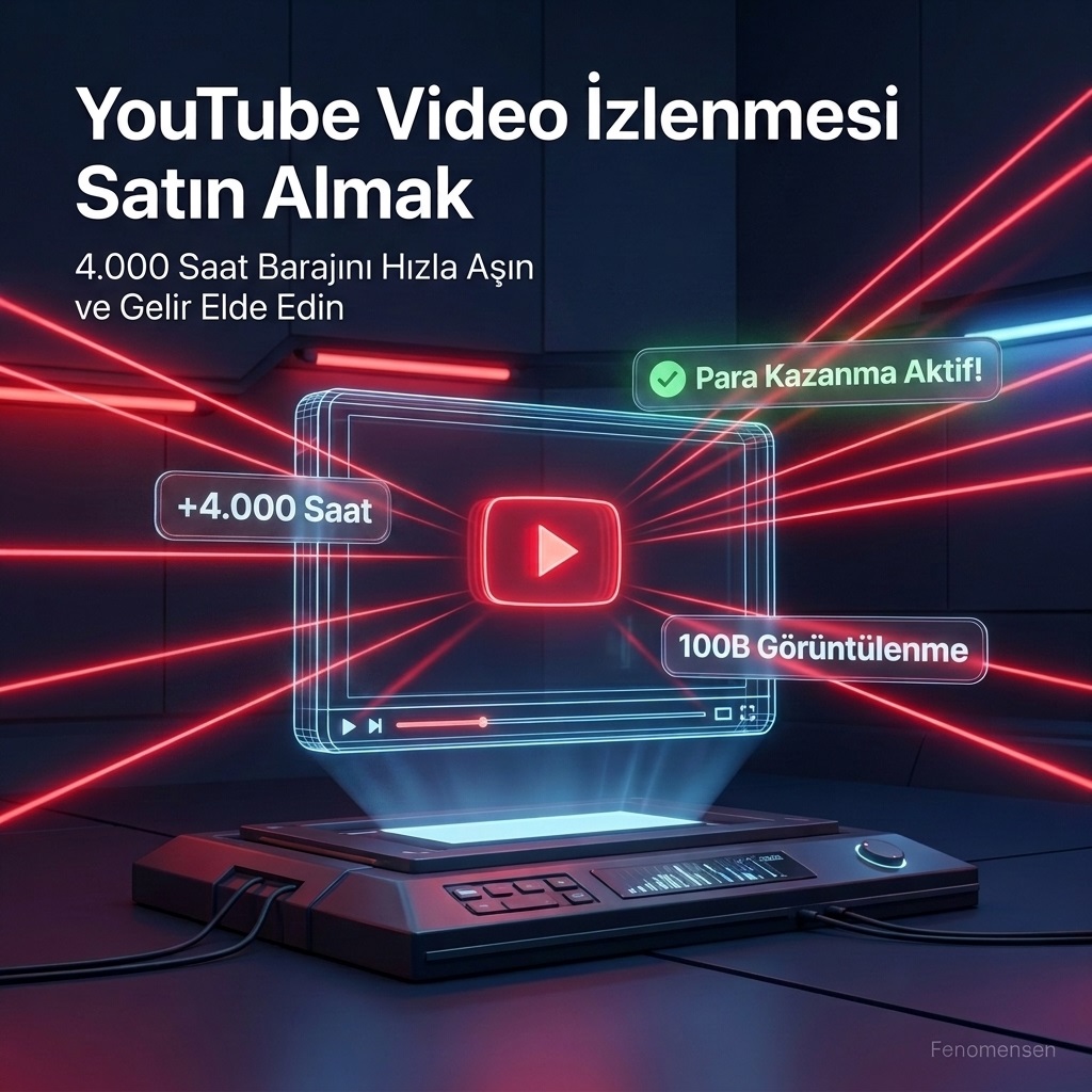 YouTube video izlenmesi satın almak, izlenmeler para kazandırır mı?