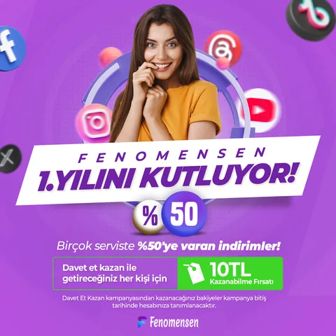 Fenomensen, Tam 1 Yaşında!