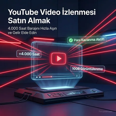 YouTube video izlenmesi satın almak, izlenmeler para kazandırır mı?