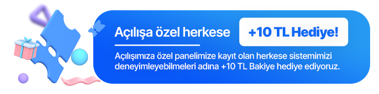 Kayıt Ol | +10 TL Bakiye Kazan!